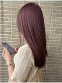 前髪/マチルダボブ/ピンクベージュ/インナーグレージュ/ラベンダ
