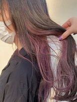 ビューバイネオリーブ 用賀店(Beau'r by neolive) グレージュカラーボブウルフ黒髪ココアベージュ