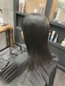 【リピ続出中】プラチナトリートメント付カラーカット（白髪染）