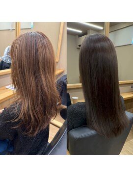 エダ 鎌倉(edA.) 髪質改善ストレート/縮毛矯正/トリートメント/40代/50代