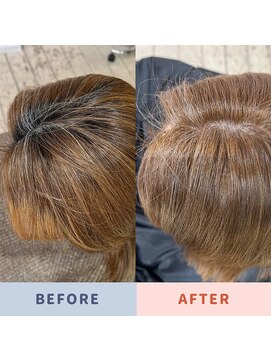 パドトロワ(Pas de trois) 新潟髪質改善×白髪ぼかしカラー