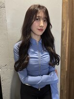 画&nbsp;long/natural brown