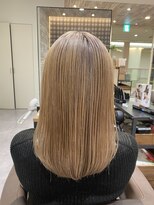 アチェロ(acero) ミルクティーベージュケアブリーチダブルカラー