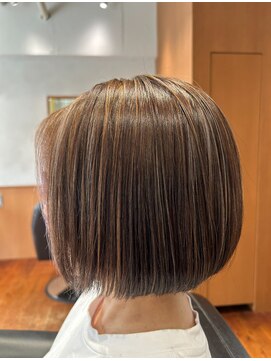 キュー ヘア(Que hair) 白髪をぼかすカラースタイル