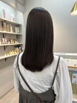 ポジ(poji)&nbsp;艶髪　ロング　髪質改善カラー　縮毛矯正　質感ストレート