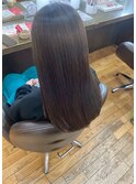 目を引く自然な仕上がり◎ナチュラルストレート