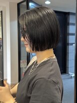 アビー 鎌倉(ABBEY)&nbsp;この夏おすすめの顎ライン大人ボブ！スタイリングも簡単◎