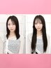 【7.8月限定ボブヘアから憧れロングに☆】最高級シールエクステ80本￥20000