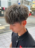 シャドウパーマメンズカットスパイラルパーマツイスパ波巻き