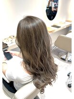 ルーチェココ ブラン(Lu'ce coco blanc)&nbsp;シアーアッシュウェーブロング