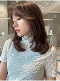 【MINX】似合わせ小顔ウェーブミディアム__銀座/髪質改善