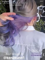 イエナ 渋谷(IENA)&nbsp;デザインカラーケアブリーチダブルカラーパープルラベンダー