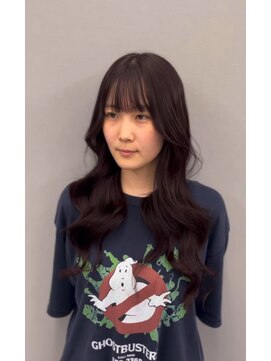 アテバイルイス 喜連瓜破(ATE by luis) ブリーチなしボルドーカラー