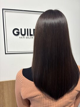 ギルド 東久留米店(GUILD) しっとり艶めく上品ストレートヘア