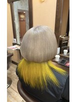 モアムー(Moremuu)&nbsp;[かの]シルバー×イエロー