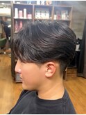 毛流れショート