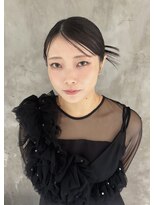 ヘルベチカ・ヘア(Helvetica hair)&nbsp;ヘアアレンジ/ミディアムアレンジ/カチモリヘア/お呼ばれヘア