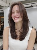 動きたっぷりレイヤーカット