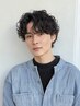 けんじ指名限定◎モテる男へ◎メンズカット＋波巻きパーマ11900→9900