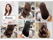 《RINON》透明感たっぷりカラーで叶える “ナチュラル可愛いヘア”『透明感カラー / 艶カラー / 縮毛矯正』