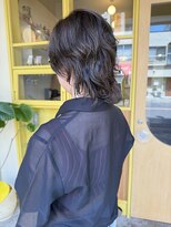 ヒントステーション(HINTSTATION) 〈浅草 半個室〉ランダムウルフニュアンスパーマ