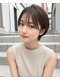 エミュー 上大岡店(emue)の写真/《トレンドデザイン》顔周りレイヤーカットで抜け感あるオシャレヘアに*[上大岡/ボブ/ブラウンカラー]