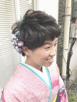 ロア ヘアーアンドビューティー(LOA hair&beauty)&nbsp;しょーとでアレンジ