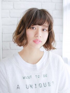 ヘアメイク ナル(hair make nalu) ミックスカールボブ