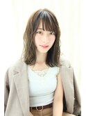 20代30代40代に人気の鎖骨ゆるふわミディ☆アディクシー