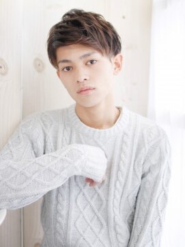 ヘアメイク ナル(hair make nalu) アップバングのワイルドショートスタイル