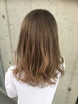 ガルボ ヘアー(garbo hair) 【大人気♪】パールベージュ×ゆる可愛ヘア