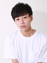 ルージュミュー(ROUGE mieux)&nbsp;茗荷谷/メンズカット/ツイストスパイラル/センターパート