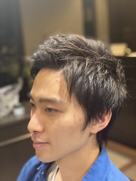 リバティ(LIBERTY) 黒髪暗髪襟足長めナチュラルショート