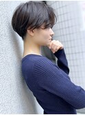 【morio池袋】綺麗でかっこいい黒髪ショート♪