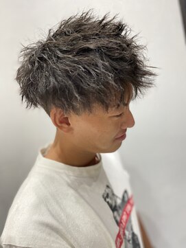 エル 横浜(eL) 【 eL 横浜 】刈り上げ ツーブロック 緩めツイストパーマ