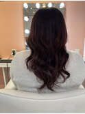 ２０代３０代　暖色系カラー カシスブラウン　髪質改善　美髪