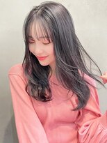 【roijir】表参道 顔まわりレイヤー×アイスグレージュ