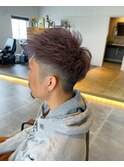 ラベンダーグレージュフェード