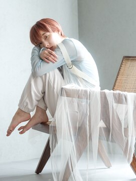 アルバム 銀座(ALBUM GINZA) ショートヘア_チェリーブラウンフェミニンロング_59226