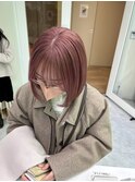 色落ちミルクティーのピンクベージュ