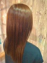 エヌアンドエー 草加店(N&A)&nbsp;ツヤストレート・ 大人ガーリー・チョコレート・モードヘア#草加