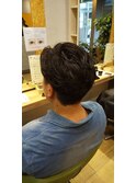 30代40代メンズセンターパート清潔感ビジネス好感度モテ髪