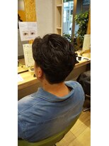 ブロッサム 東中野店 30代40代メンズセンターパート清潔感ビジネス好感度モテ髪