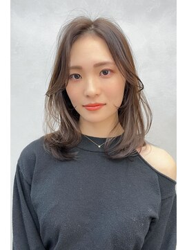 ラフ 八乙女(Rough) クラゲヘアー/小顔に見せるヘア/ココアベージュ/ショート/八乙女