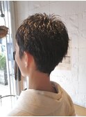 小顔ショートレイヤー