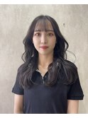 韓国レイヤー/韓国風/ボブ/髪質改善/黒髪/ブリーチなし〔池袋〕