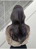 アッシュグレーレイヤーカットアッシュ20代30代40代韓国ヘア艶髪