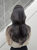 ノイズオオサカ 梅田店(NOISM OSAKA)&nbsp;アッシュグレーレイヤーカットアッシュ20代30代40代韓国ヘア艶髪