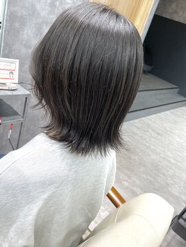 フォンド 津田沼(fond.) 切りっぱなしボブ/エアリーロング/美髪/ピンクブラウン/津田沼