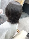 切りっぱなしボブ/エアリーロング/美髪/ピンクブラウン/津田沼